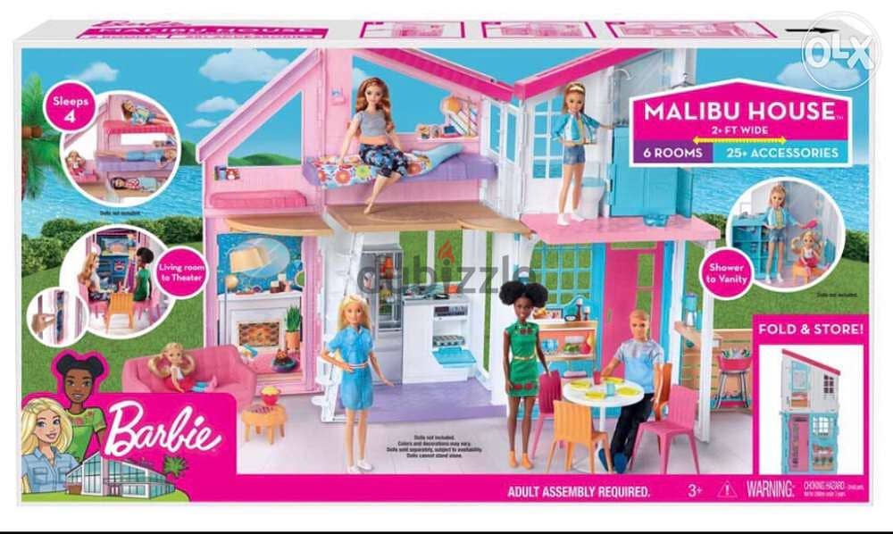 Barbie Malibu dollhouse بيت باربي 1