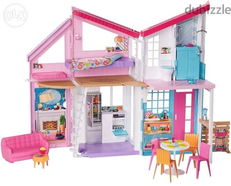 Barbie Malibu dollhouse بيت باربي 4