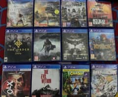 Ps4 cds for sale or trade 0