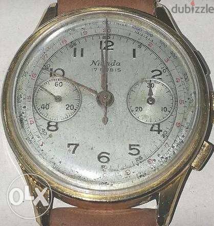 مطلوب ساعة سويسرى او يابانى قديم بها عداد او اكثر 1
