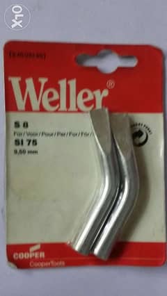 WELLER Soldering Iron Tip, Screwdriver, Bent, 9.5 mm 0