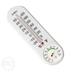 ترمومتر زئبقى لقياس الحرارة و الرطوبة سهل الاستعمال 0