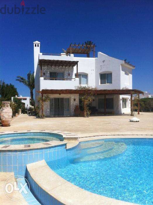 For rent !4bd villa/El Gouna Private swimming pool 139 0