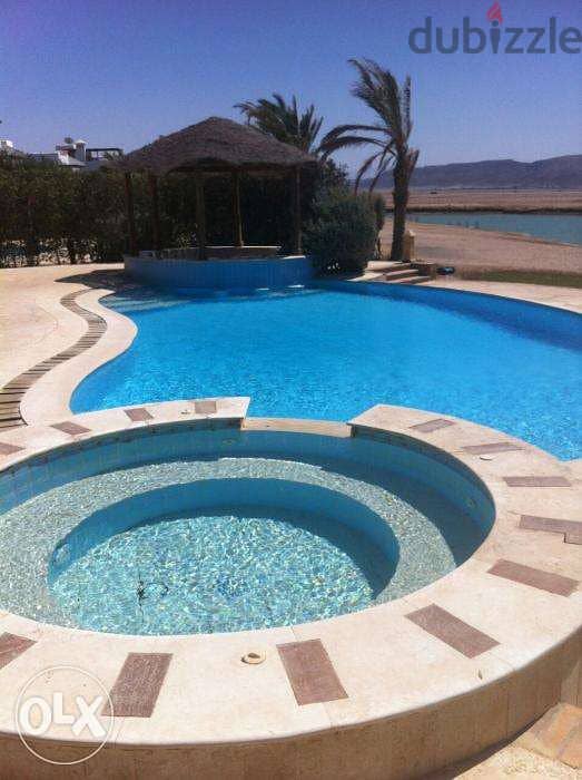 For rent !4bd villa/El Gouna Private swimming pool 139 4