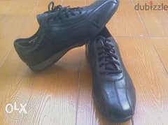 SCHOLL shoes black Leather 44-45