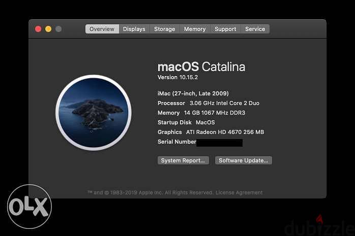 Apple iMac 27-inch (27-inch, fall 2009) ايماك ٢٧ بوصة 2