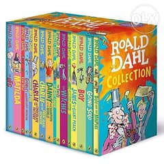 Roald dahl مجموعة الاطفال box 15 books