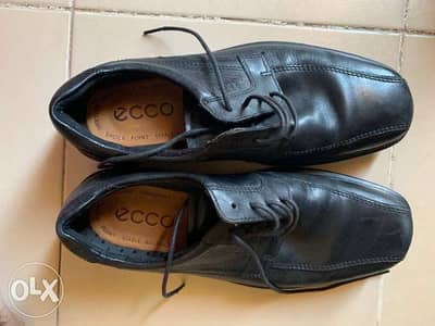 Original ECCO Shoes - Leather Black - 42 - for Men