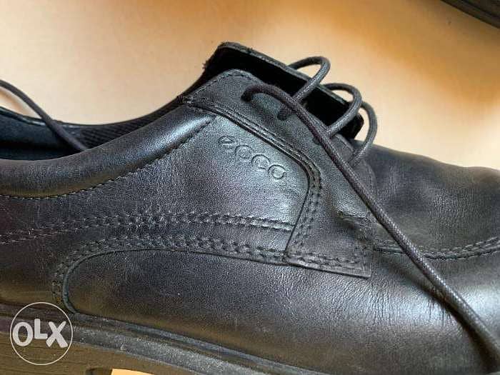 Original ECCO Shoes - Leather Black - 42 - for Men 1