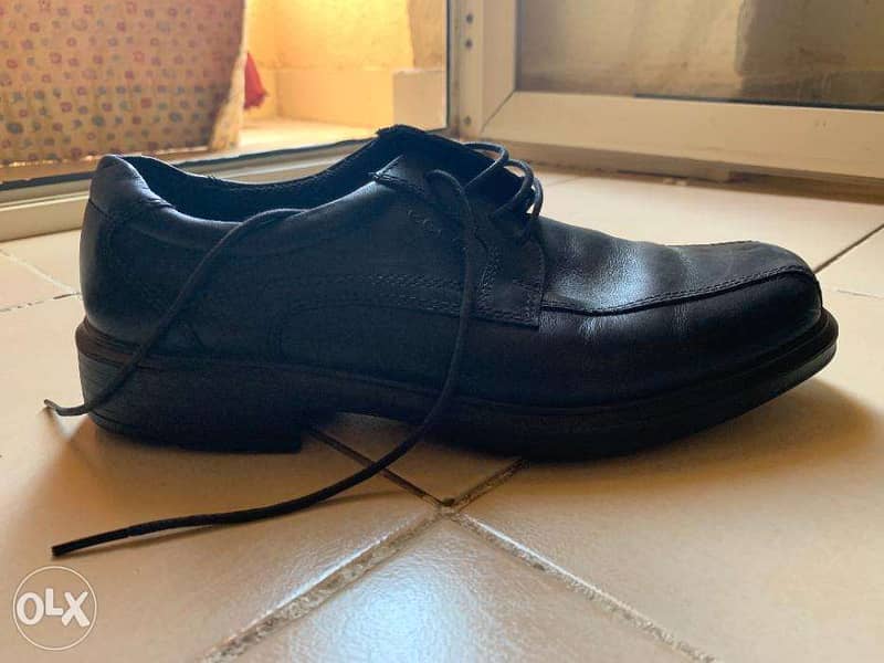 Original ECCO Shoes - Leather Black - 42 - for Men 2