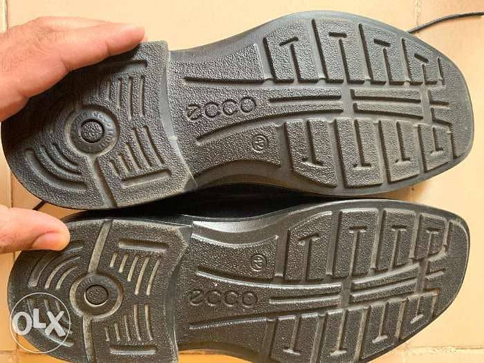 Original ECCO Shoes - Leather Black - 42 - for Men 5