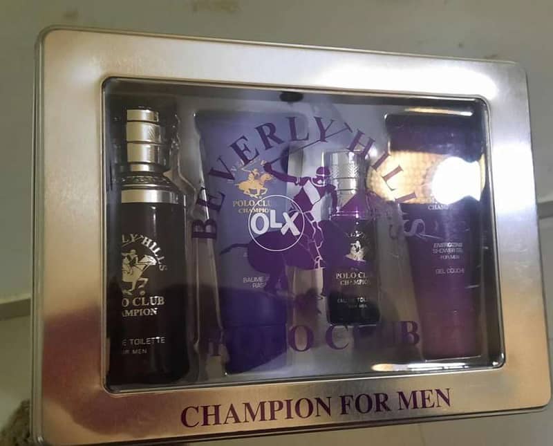 Polo set champion Perfume for men 2