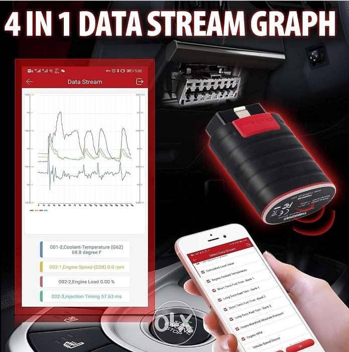 Thinkdiag OBD2 بلوتوث ماسح ضوئي، جميع النظام أداة مسح جانبي الاتجاه أد 3