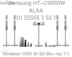 Samsung HT-C9950W Series 9 Wireless 1400 W 3D Blu-ray Smart Wi-Fi new