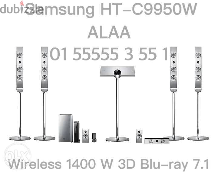 Samsung HT-C9950W Series 9 Wireless 1400 W 3D Blu-ray Smart Wi-Fi new 0