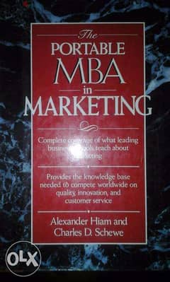 The portable MBA in marketing 0