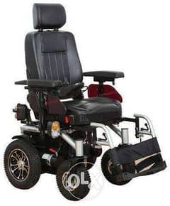 كرسي كهربائي متحرك للإعاقة للأوزان الثقيلة( جديد ) التوصيل مجاني 0