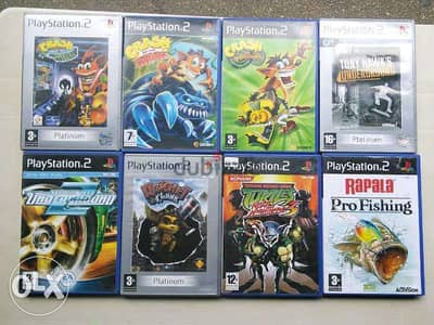 مطلوب العاب ps2 اصليه