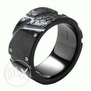 Diesel black ring Italy authentic