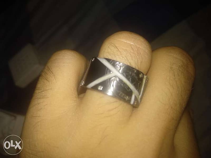 Diesel black ring Italy authentic 2