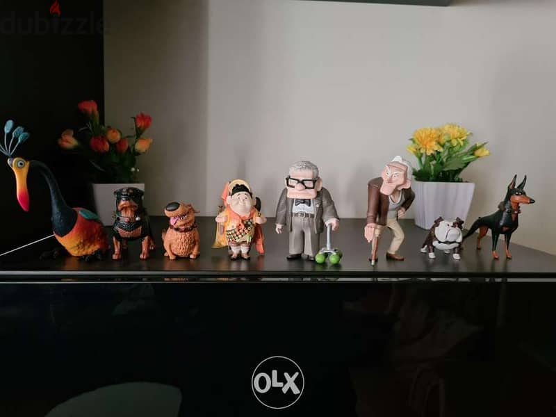 Disney Pixar Up Ultra Rare Vintage 8 Figure Set Hot Toys Collectibles 7