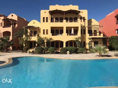 EL gouna duplex for rent 3 bed rooms for 6 person