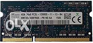 Ram DDR3 For Laptop PC3L - 4G 0