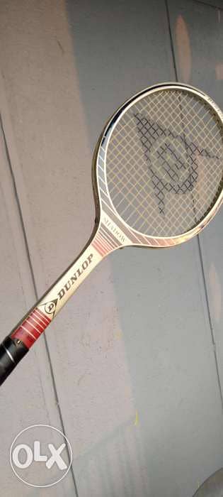 Dunlop tennis racket