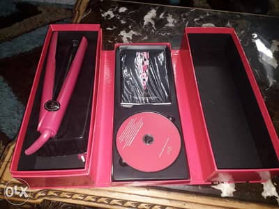 مكواة شعر ghd بى الاسطوانة والكرتونه اسختدام خفيف