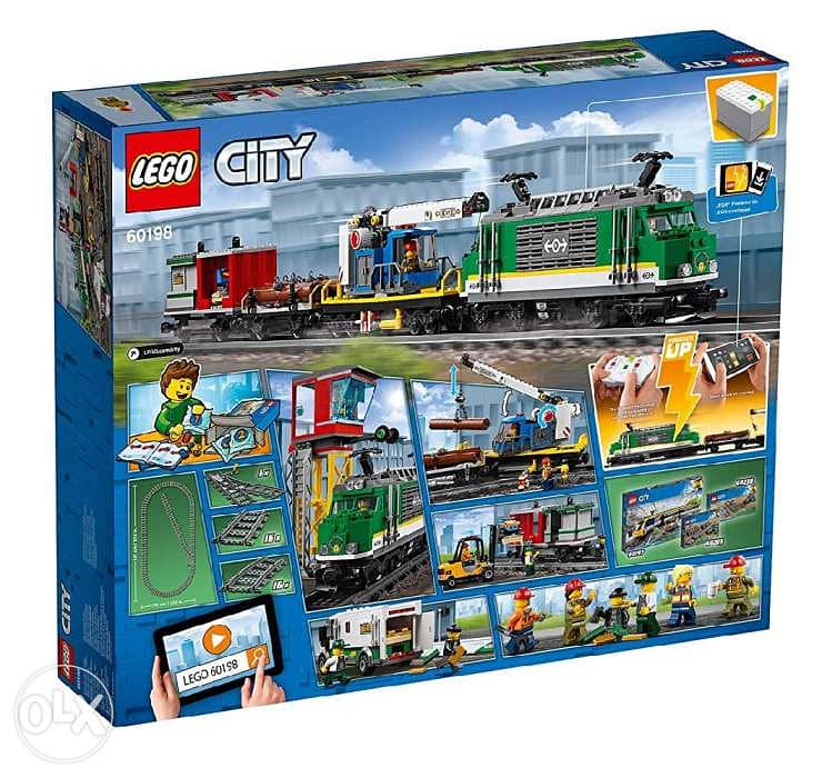 LEGO City Cargo Train 60198 4