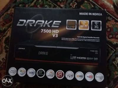 اتباع Dreak 7500 HD v3 ريسيفر دريكا