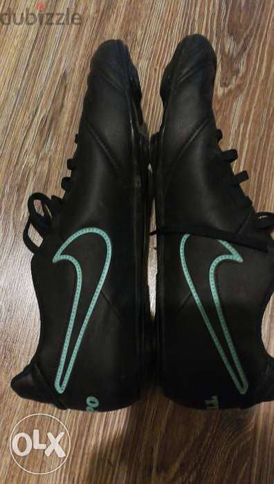 Nike football shoes black timbo size 44 2