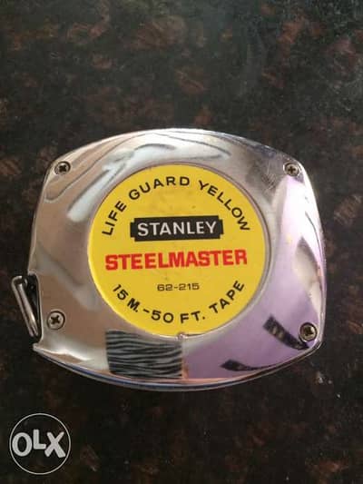 متر اتوماتيك ماركة STANLEY امريكي طوله 15 متر