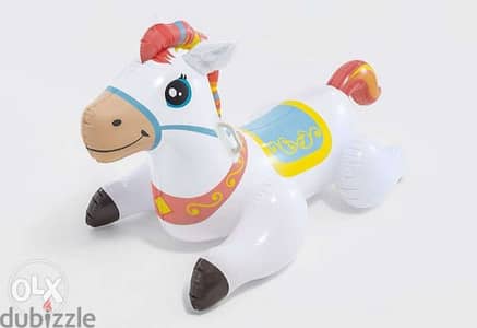 INTEX Princess carriage with horse pool float 3