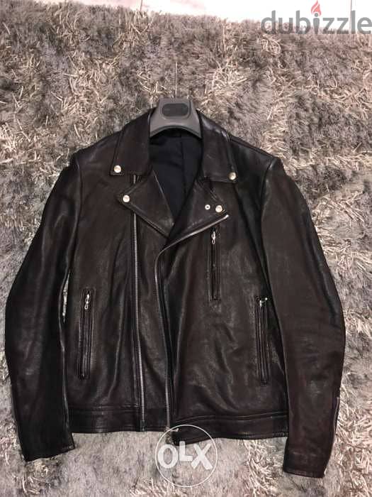 ATTACHMENT leather bicker jacket 2
