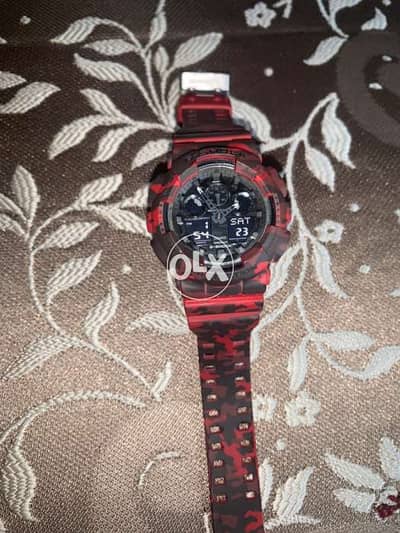 casio module no. 5081 camo red