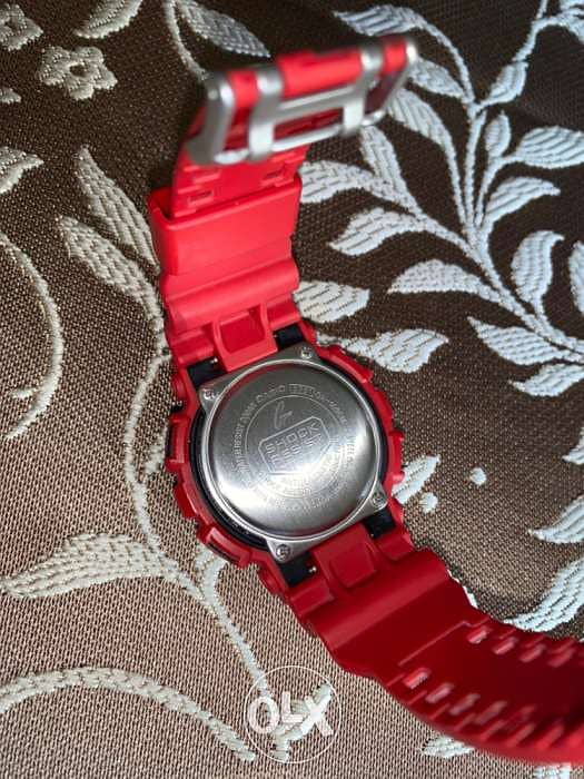 casio module no. 5081 camo red 1