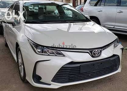 Toyota Corolla for rent 2022 للايجار