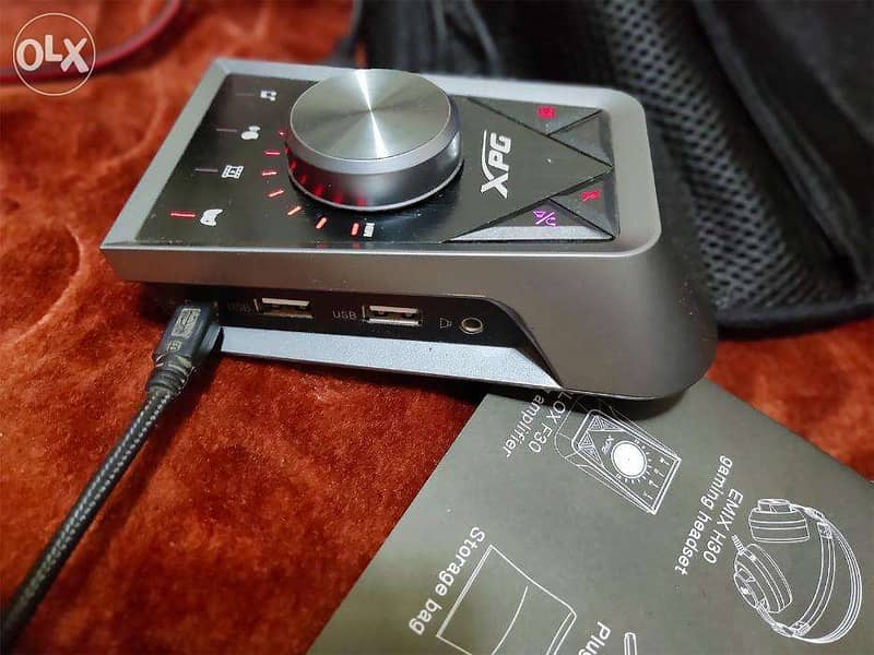 XPG EMIX H30 and SOLOX F30 Amplifier Gaming Audio سماعه جيمنج 5