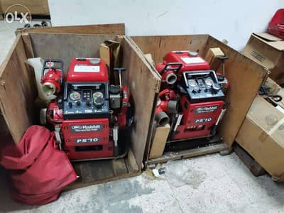 طلمبة اطفاء نقالي portable fire fighting pump