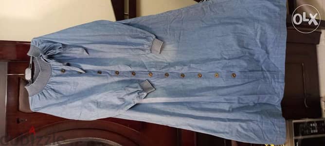 Denim dress size 42