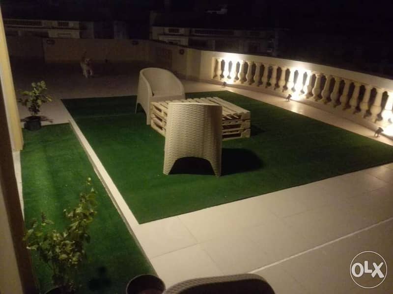 Duplex roof 220M +200M roof area for sale Golf residence compound 0