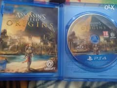 Cd assassin's Creed origins اصدار الشرق الأوسط جديده مستخدمتش كتير 0