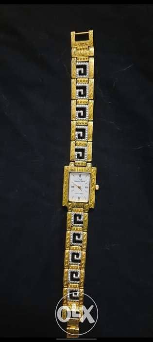 Christian marcel 90s key wristwatch gold plated Swiss made 2