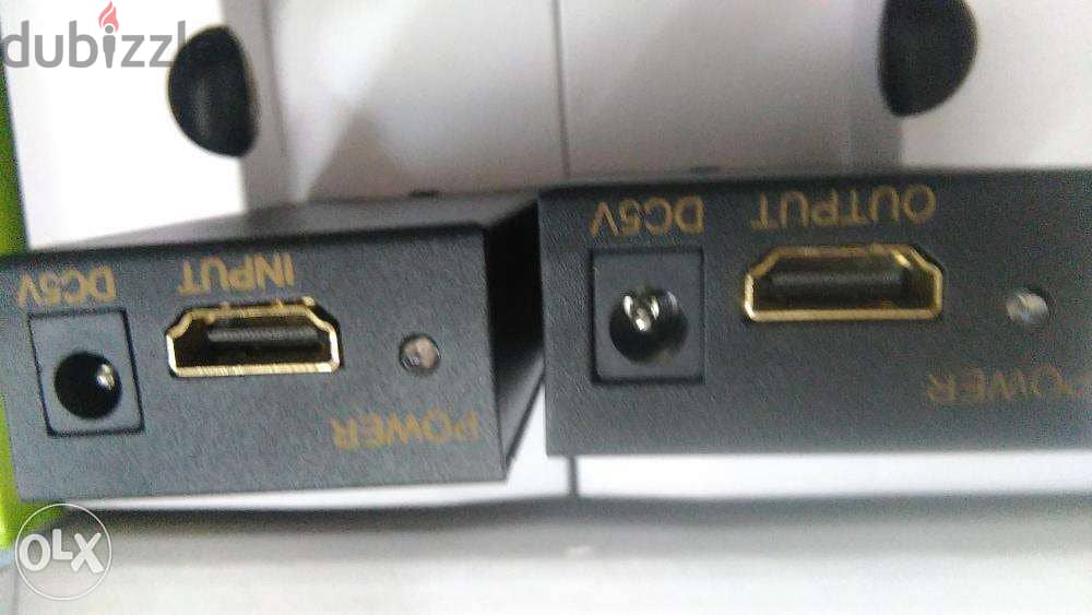 HDMI extender 60 meter Via CAT5E/CAT6 Lan Cable 1