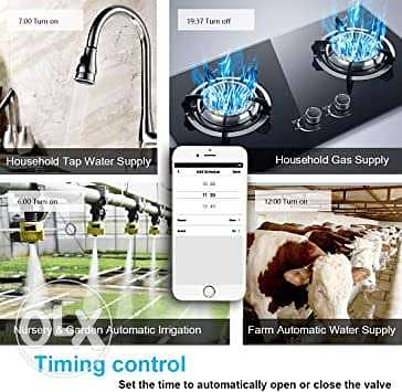 Smart Home Automation Valve for gas and water - محبس ذكي للغاز والماء 5