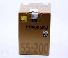 عدسة Nikon 55-200 vr 0
