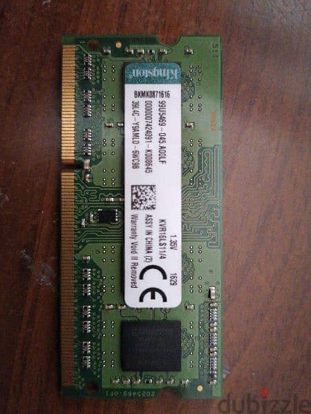 رام٤ جيجا. 1600mhz. ddr3 0