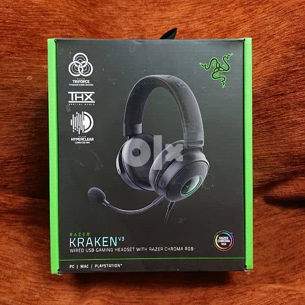 Razer Kraken V3 Chroma Gaming Headset 0