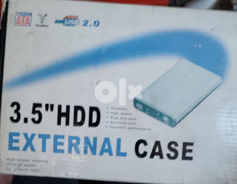 external case 3.5 hdd 0